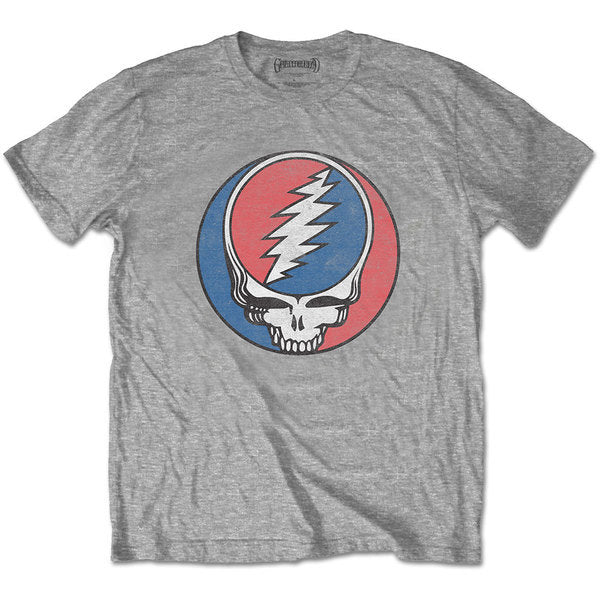 Grateful Dead - Bertha & Logo Unisex Large T-Shirt - White