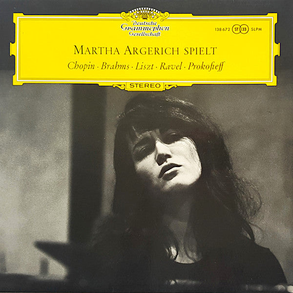 Martha Argerich | 'Spielt' Recital | Album – Artrockstore
