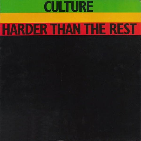 Culture | Harder Than the Rest | Album-Vinyl