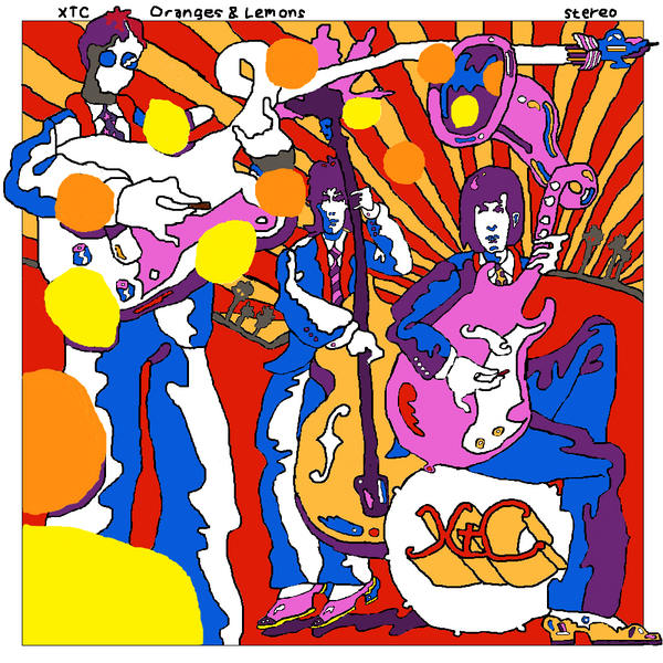 XTC Oranges & Lemons Album Artrockstore