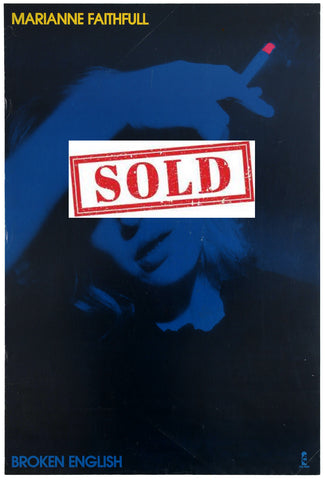 Marianne Faithfull | Broken English | Poster