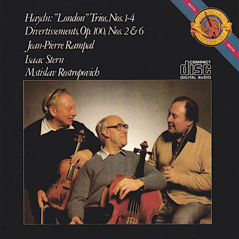 Joseph Haydn | London Trios (w/ Jean-Pierre Rampal, Isaac Stern, Mstislav Rostropovich) | Album