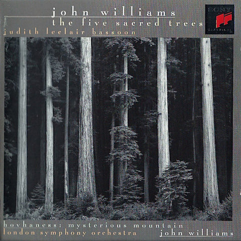 John T Williams | The Five Sacred Trees: Williams, Takemitsu, Hovhaness & Picker | Album
