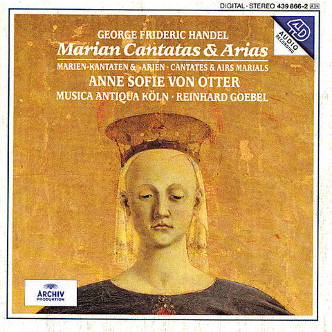 Handel | Marian Cantatas & Arias (w/ Anne Sofie von Otter) | Album
