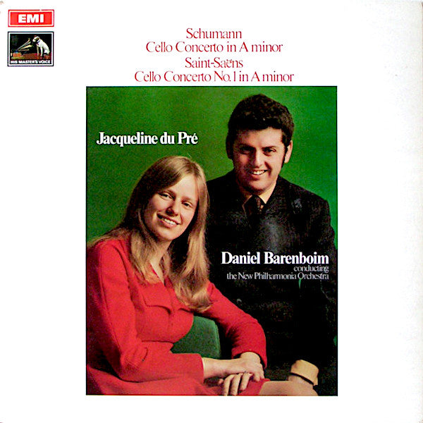 Jacqueline du Pre | Schumann / Saint-Saëns Cello Concertos (w/ Daniel Barenboim) | Album