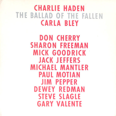Charlie Haden | The Ballad of the Fallen | Album