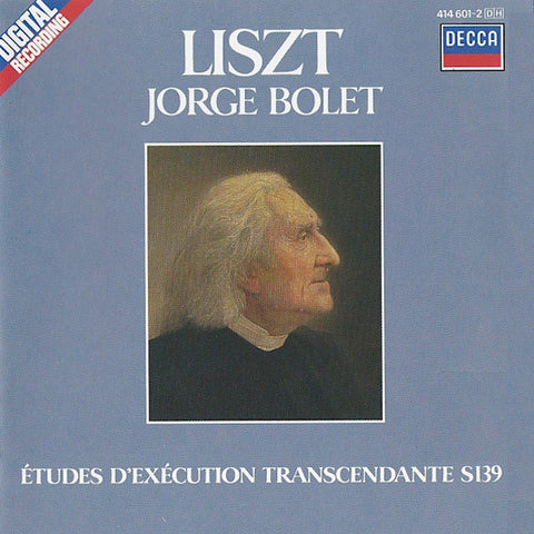Franz Liszt | Piano Works Vol VII: Transcendental Studies (w/ Jorge Bolet) | Album