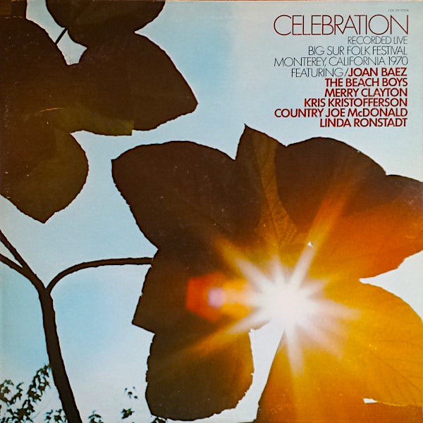 Various Artists | Celebration: Big Sur Folk Festival 1970 (Live) | Album