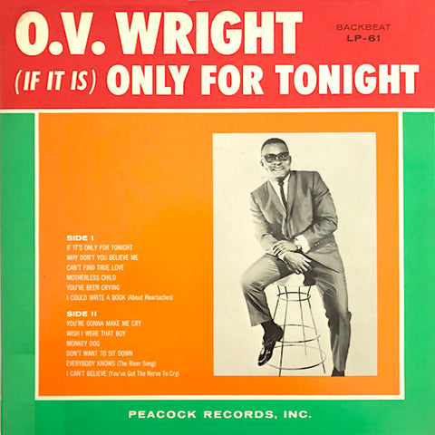 OV Wright | (If It Is) Only for Tonight | Album