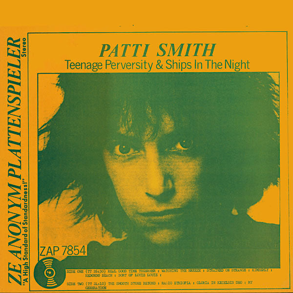 Patti Smith | Perversité adolescente et navires dans la nuit (bootleg) | Album