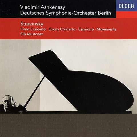 Igor Stravinsky | Piano Concerto; Ebony Concerto; Capriccio; Movements (w/ Ashkenazy) | Album