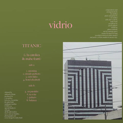 Mabe Fratti | Vidrio w/ Titanic) | Album