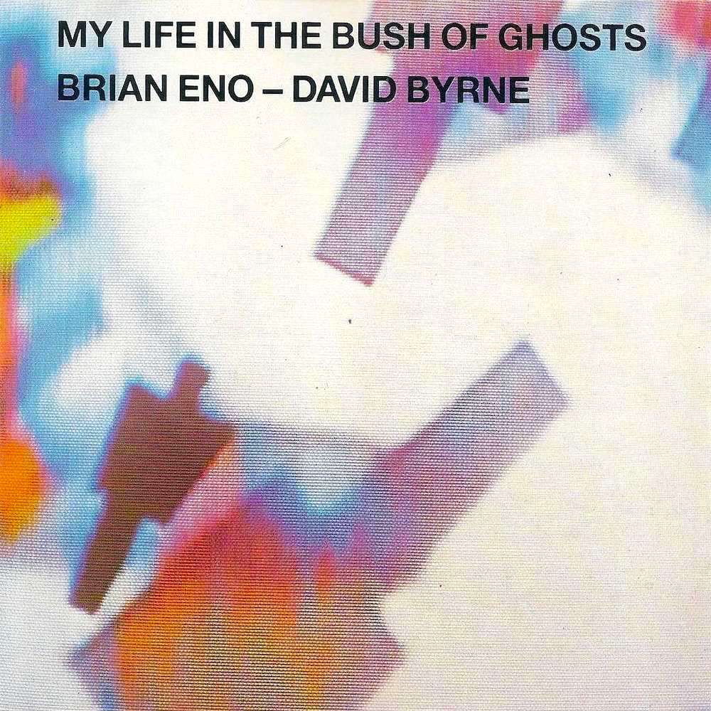 DAVID BYRNE /BRIAN ENO/ブッシュ・オブ・ゴースツ　見本盤 Brian Eno - David Byrne / My Life In The Bush Of Ghosts (帯