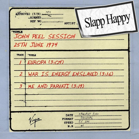 Slapp Happy | John Peel Session 25th June 1974 (EP) | Album-Vinyl