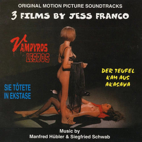 Manfred Hubler & Siegfried Schwab | 3 Films by Jess Franco (Comp.) | Album-Vinyl