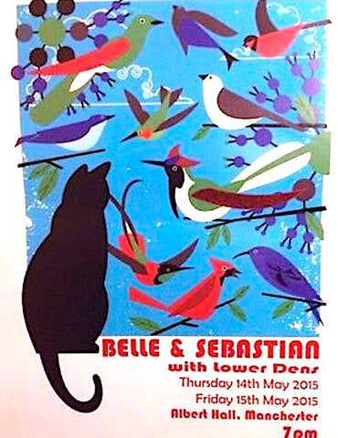 Belle and Sebastian | Albert Hall Manchester Gig | Poster