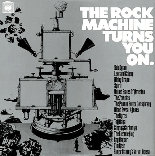 Various Artists | The Rock Machine Turns You On - CBS Records Sampler (Comp.) | Album-Vinyl