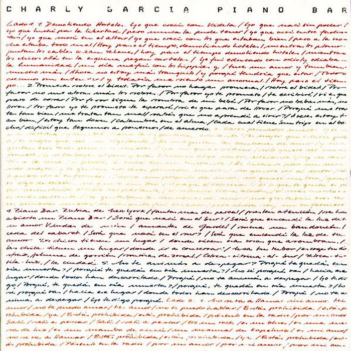 Charly Garcia | Piano Bar | Album-Vinyl