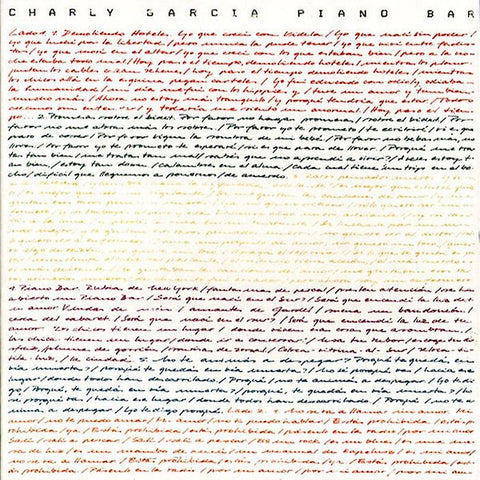 Charly Garcia | Piano Bar | Album-Vinyl