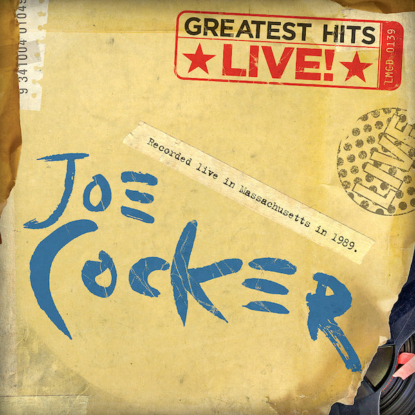 Joe Cocker Greatest Hits Live Album Artrockstore 