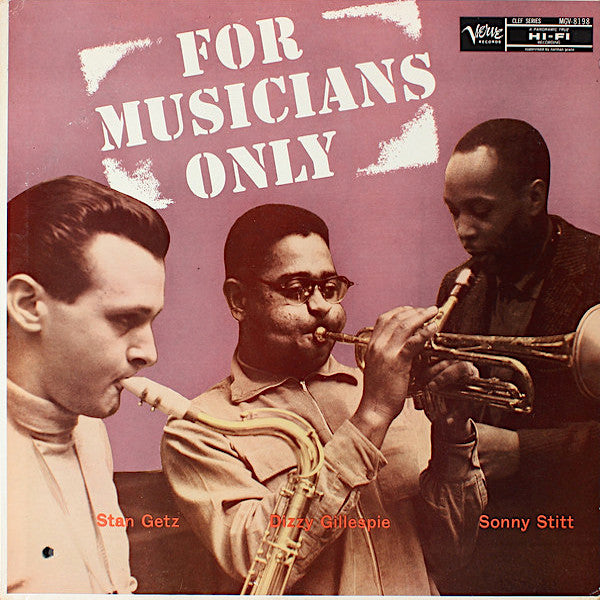 Stan Getz | For Musicians Only (w/ Dizzy Gillespie & Sonny Stitt) | Album-Vinyl