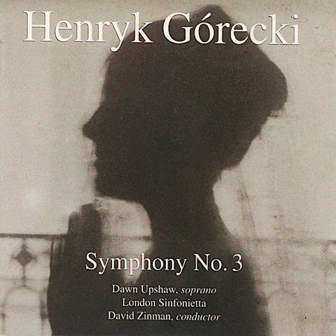 Gorecki | Symphony No 3 (w/ Dawn Upshaw) | Album-Vinyl