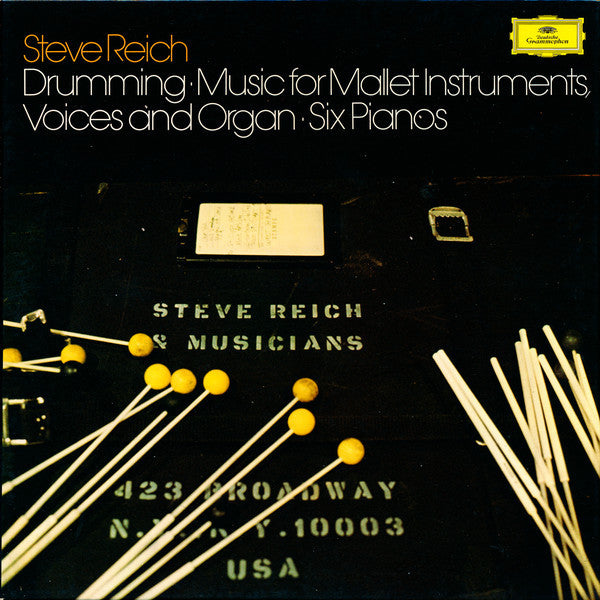 Steve Reich | Drumming; Music for Mallet Instruments, Voices and Organ; Six Pianos | Album-Vinyl