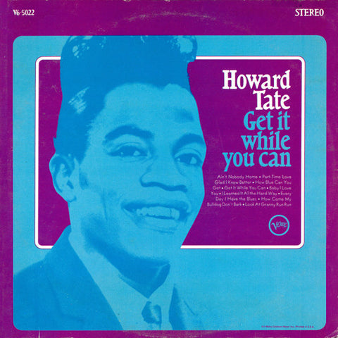 Howard Tate | Get it While You Can | Album-Vinyl