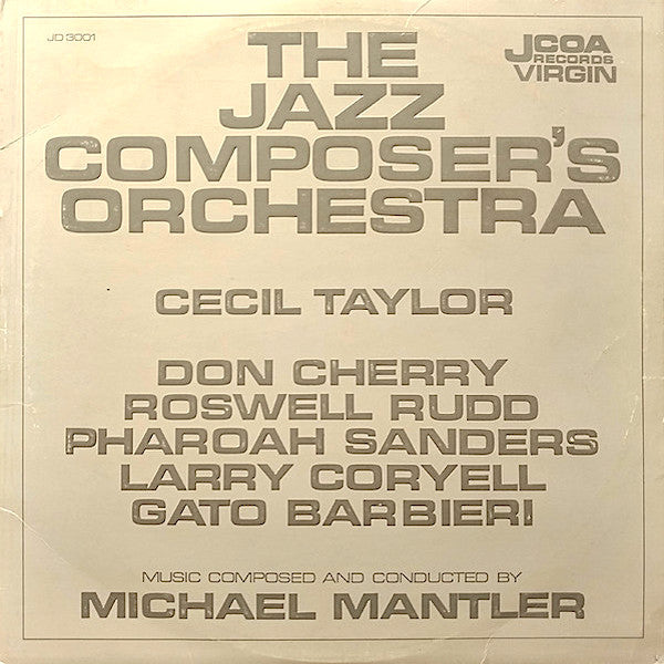 Jazz Composer's Orchestra | The Jazz Composer's Orchestra | Album-Vinyl