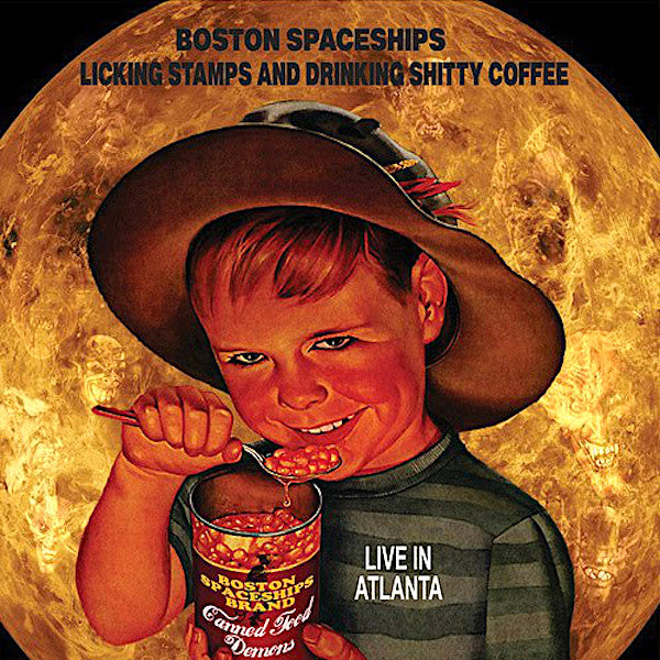 Boston Spaceships | Licking Stamps & Drinking Shitty Coffee (Live) | Album-Vinyl
