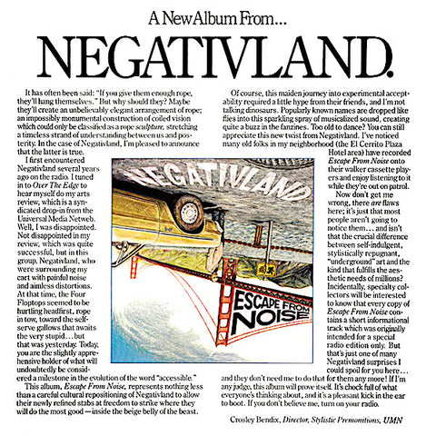 Negativland | Escape From Noise | Album-Vinyl