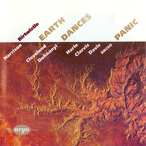 John Harle | Earth Dances & Panic (w/ Harrison Birtwistle) | Album-Vinyl