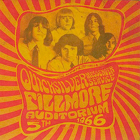 Quicksilver | Fillmore Auditorium Nov 5th 1966 | Album-Vinyl