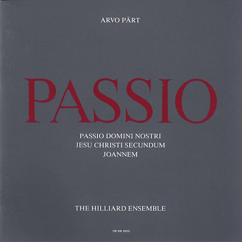 Arvo Part | Passio | Album-Vinyl