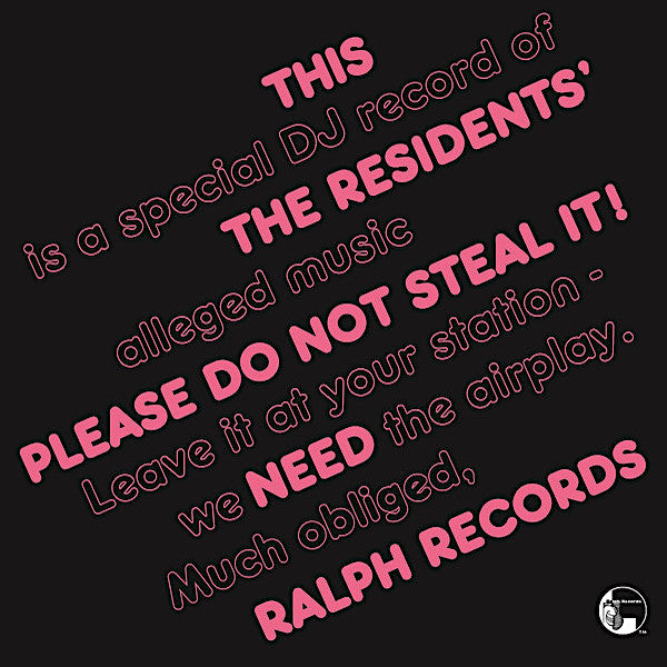The Residents | Please Do Not Steal It! (Comp.) | Album-Vinyl