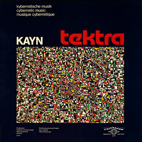 Roland Kayn | Tektra | Album-Vinyl