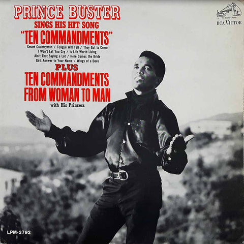 Prince Buster | Sings His Hit Song Ten Commandments | Album-Vinyl