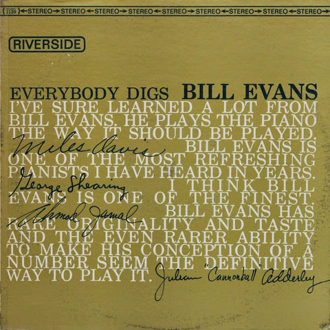 Bill Evans | Everybody Digs Bill Evans | Album-Vinyl