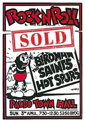 Radio Birdman | Paddo Town Hall | Poster