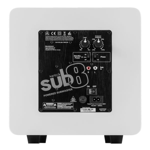 Speakers | Kanto SUB-8 Powered Subwoofer