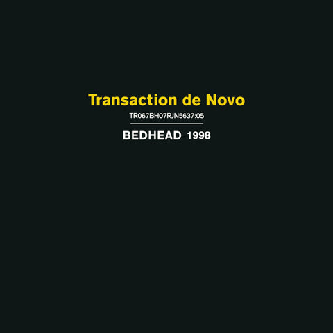 Bedhead | Transaction de Novo | Album-Vinyl