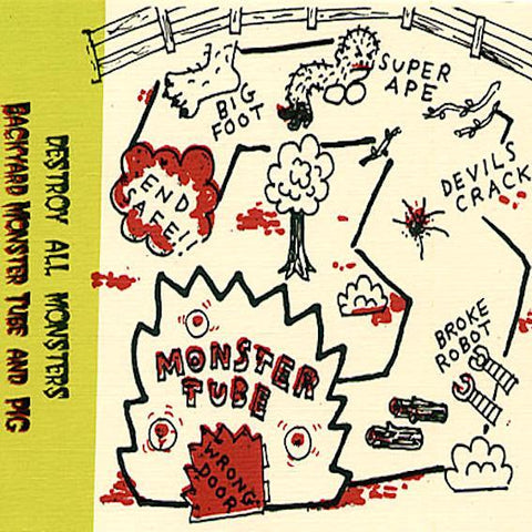 Destroy All Monsters | Backyard Monster Tube and Pig | Album-Vinyl