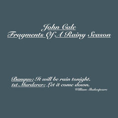 John Cale | Fragments d'une saison pluvieuse (Live) | Album