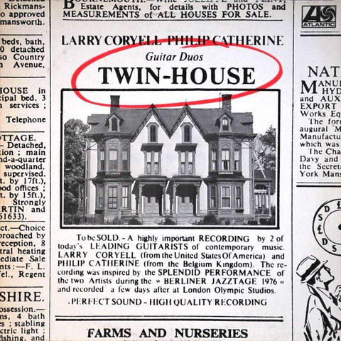 Larry Coryell | Twin House (w/ Philip Catherine) | Album-Vinyl