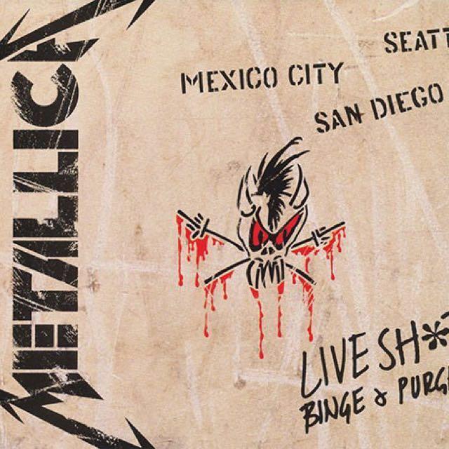 メタリカ　国内盤　llica Live Sh*t 3CD+ 2DVD 国内盤3CD＋2DVD！メタリカ/LIVE SHIT:BINGE & PURGE Metallica