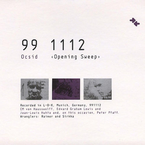 Ocsid | Opening Sweep | Album-Vinyl