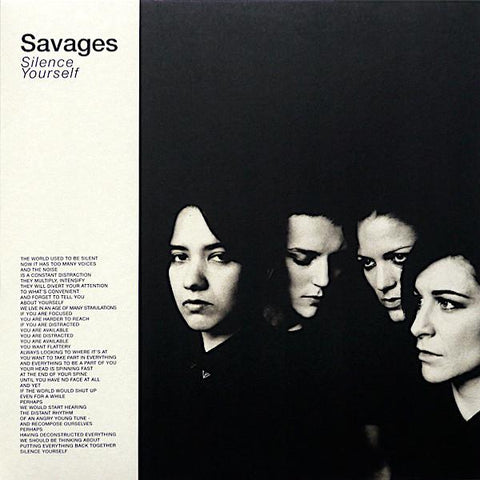 Savages | Silence Yourself | Album-Vinyl