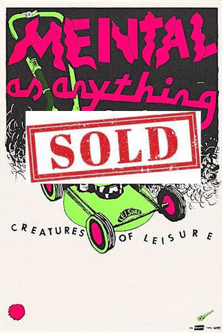 Mental as Anything | Creatures of Leisure | Poster