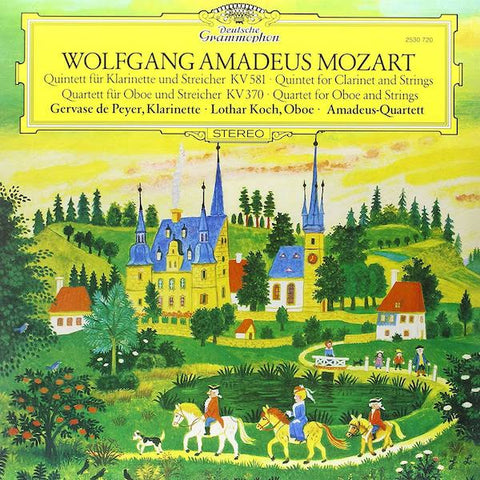 Mozart | Clarinet Quintet / Oboe Quartet (w/ Amadeus Quartet) | Album-Vinyl